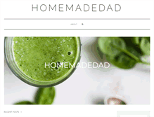 Tablet Screenshot of homemadedad.ca